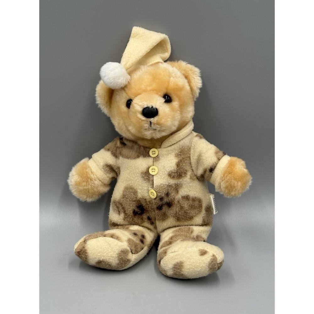 Creative Apparel Concepts Teddy Bear Lovey Baby In PJs Plush 12” Stuffed Animal